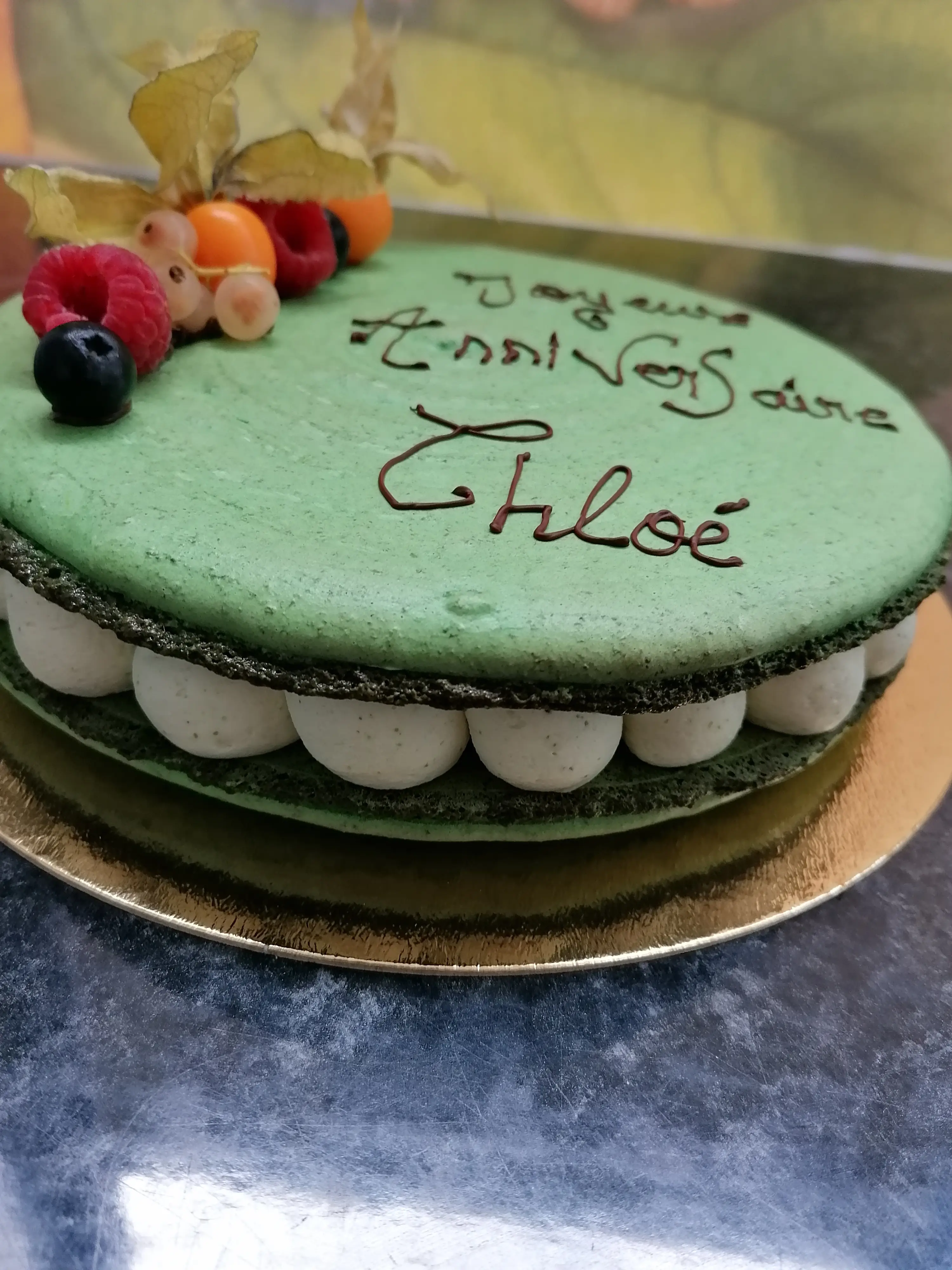 Macaron pistache